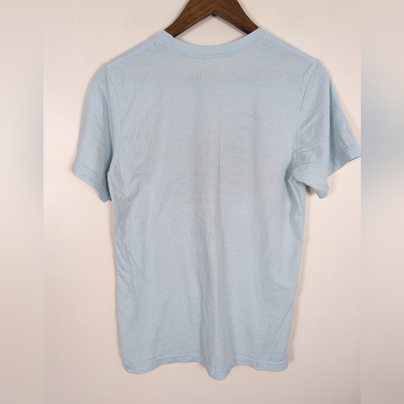 VINTAGE Light Blue Retro "What's Up Maine" Bad Harbor Lobster Sunglasses Tee - Picture 4 of 5